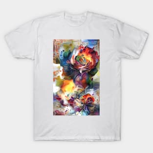 Vibrant Roses T-Shirt